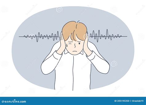 Noise, Loudness Concept Vector Illustration | CartoonDealer.com #205195350