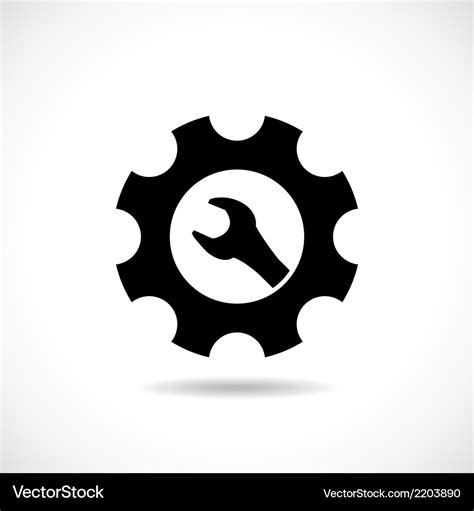 Maintenance symbol Royalty Free Vector Image - VectorStock