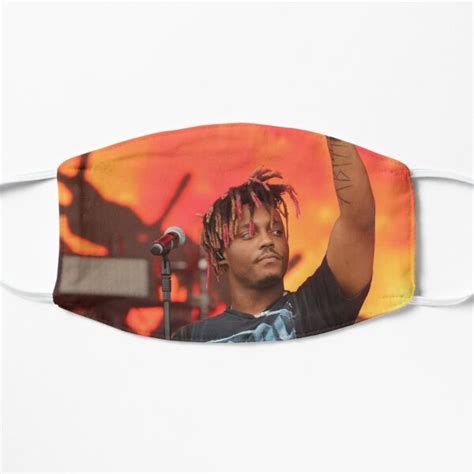 Juice Wrld Face Masks - Juice Wrld (Concert Merch) Flat Mask RB0406 ...