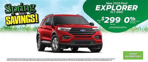 Current New Ford Specials Offers | Liccardi Ford