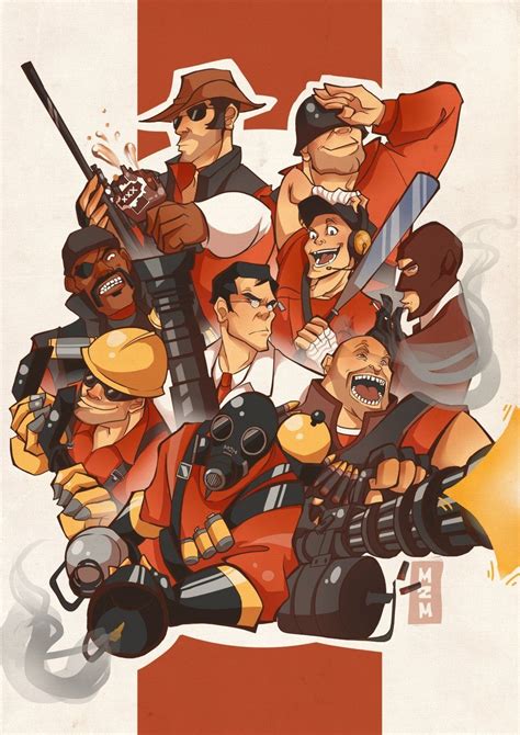 TF2 Print by mutch2manga.deviantart.com | Team Fortress 2 | Pinterest | Print..., Art and By