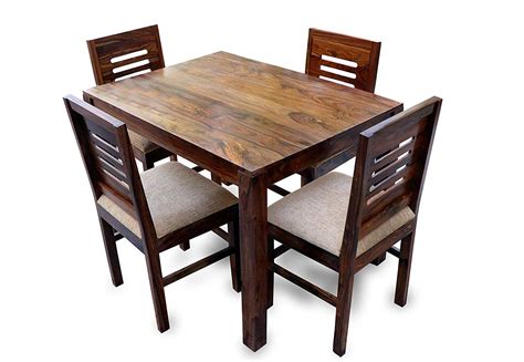 Square Dining Table And 4 Chairs : Winsome Wood Groveland Square Dining Table With 4 Chairs 5 ...