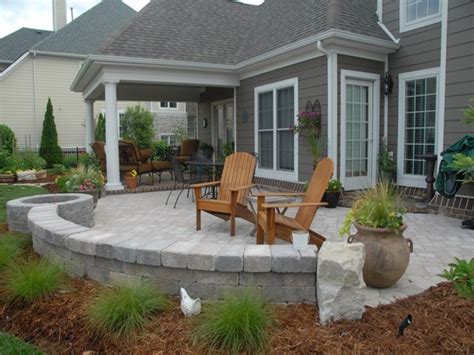 paver-patio-designs-backyard-patio-with-fire-pit-designs ... | Patio ...