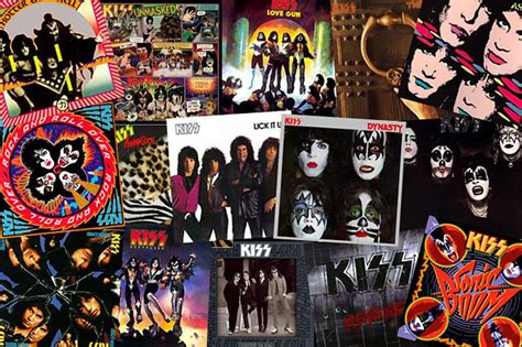 Kiss Album Covers Art