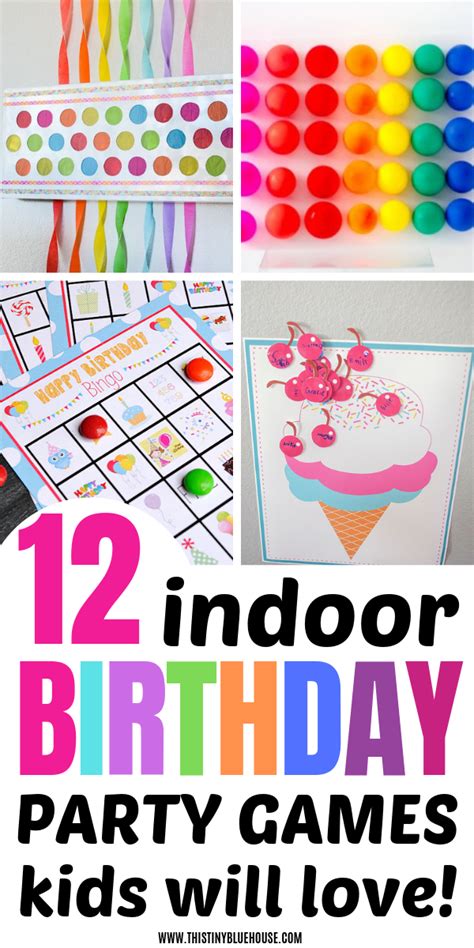 10+ Indoor Birthday Party Games Kids Will Love | Birthday party games indoor, Toddler party ...