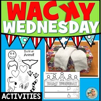 Wacky Wednesday Activities | Great Companion for Dr. Seuss Week | TPT