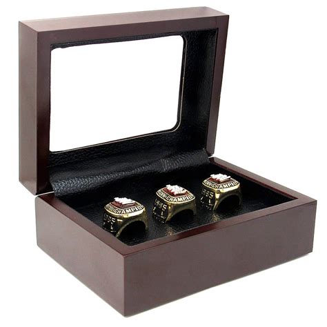 BX0022 3 3 Holes New Arrival Wood Ring Box High Quality Ring Box Ring Display Box Wooden Box-in ...