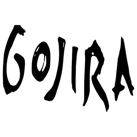 Gojira Logo | Metal band logos, Punk bands logos, Band logos