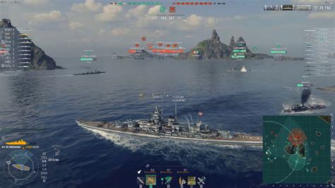 World of Warships - Gneisenau gameplay - YouTube