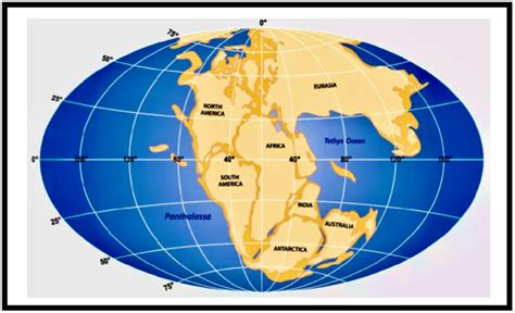 Pangaea, an idea first published by Alfred Wegener in 1911 in his book ...