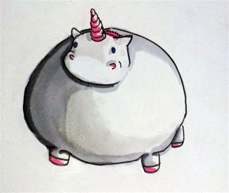 Fat Unicorn by CandyMountainClimber on DeviantArt