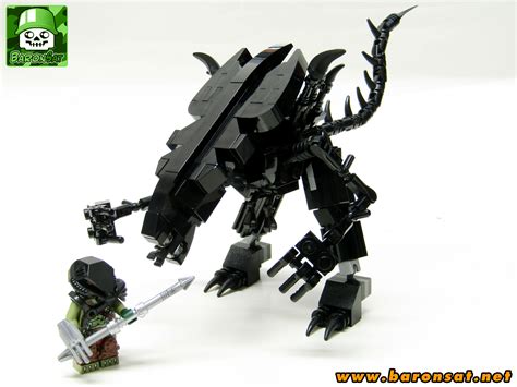 Alien Queen Vs Power Loader moc lego xenomorph custom model