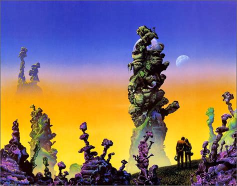 Classic Science-Fiction Illustrators (Part 2) - Tim White - Sci-Fi-O-Rama