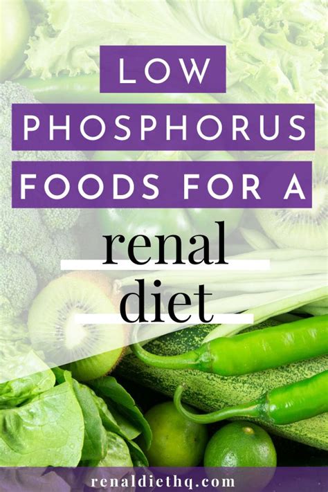 Know Your Phosphorus Levels: What To Eat? | Renal Diet Menu ...