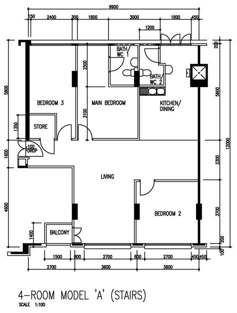 HDB Floor Plan - Singapore Real Estate Agent - Harry LIU