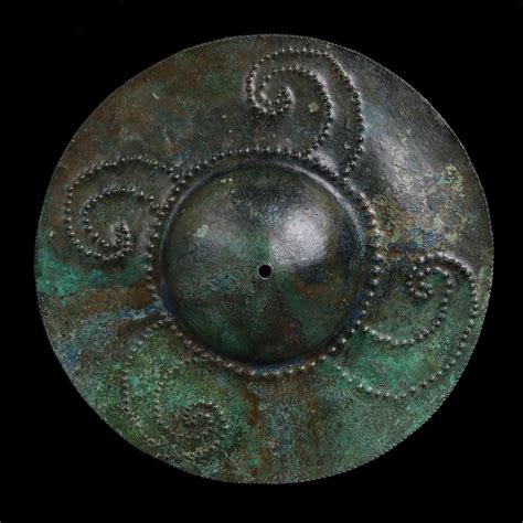 Decorated Luristan Bronze Shield Boss - St James Ancient Art