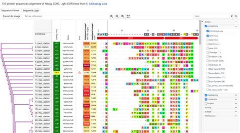 Sequence alignment – Geneious Biologics Support