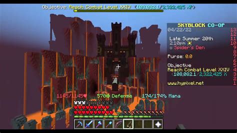 THIS is how I got to the CRIMSON ISLES without combat 24... (Hypixel Skyblock) - YouTube