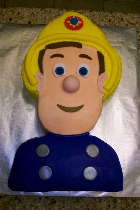 Fireman Sam. My fave cake | Fireman sam birthday party, Fireman sam cake, Fireman sam