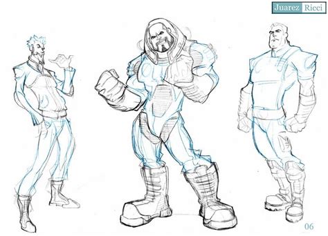 Character Design Game Sketch by juarezricci on deviantART | Sketches ...