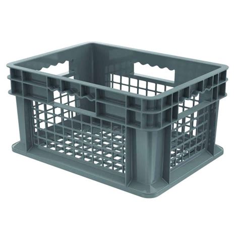 19 x 13 x 11" Stackable 24-Qt Milk Crate | Flexcontainer.com