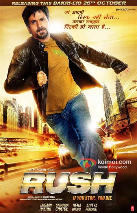 Emraan Hashmi in Rush Movie First Look Poster - Koimoi