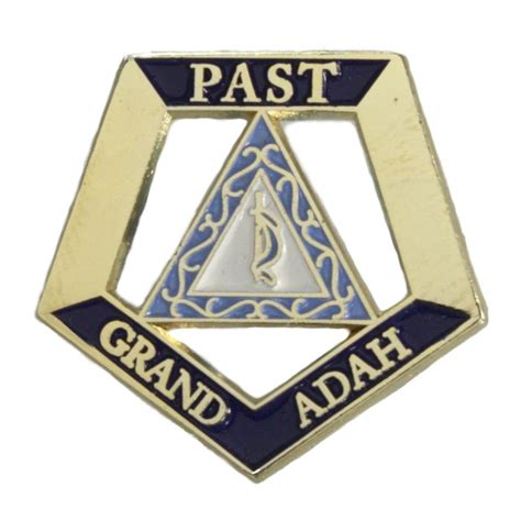 OES Order of the Eastern Star Past Grand Adah One Inch Jewel Lapel Pin - C811RNPIHAL | Eastern ...