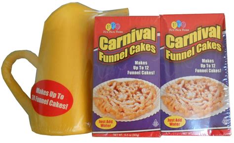 Carnival Funnel Cake Maker Mix 2 Pack & Pitcher Set | Funnel cake maker ...