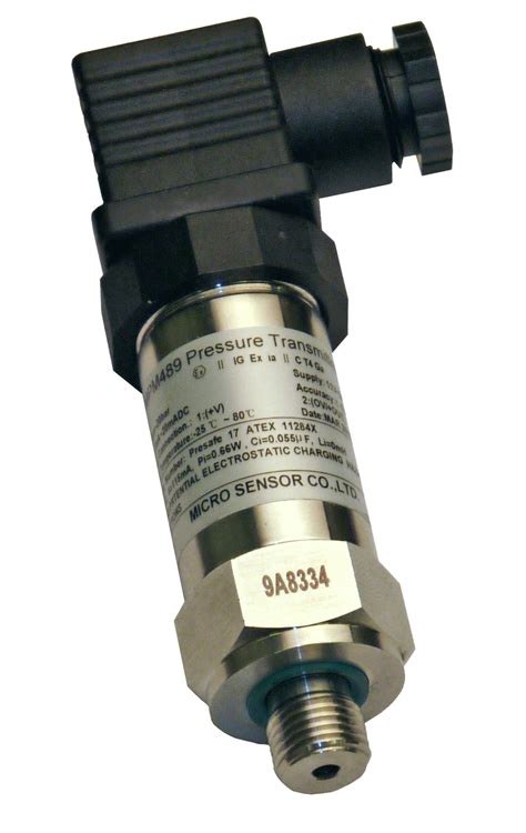 Industrial Pressure Transmitter 4-20mA Output (2-wire) ATEX Approved ...