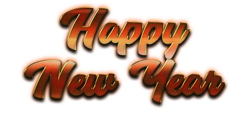 Happy New Year Letter PNG Transparent Image, Transparent Png Image - PngNice