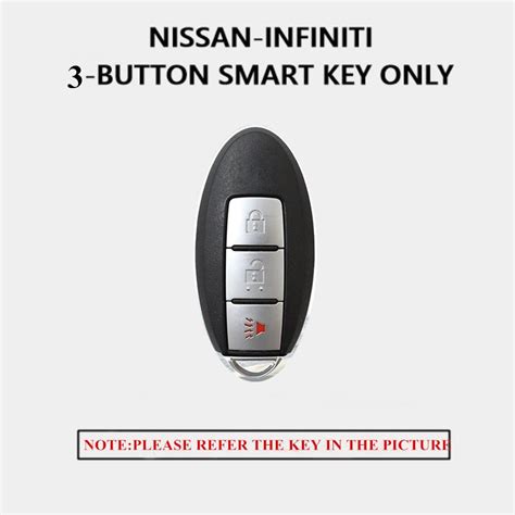WAFERN Leather Car Keyless Entry Remote Control Smart Key Fob Case ...