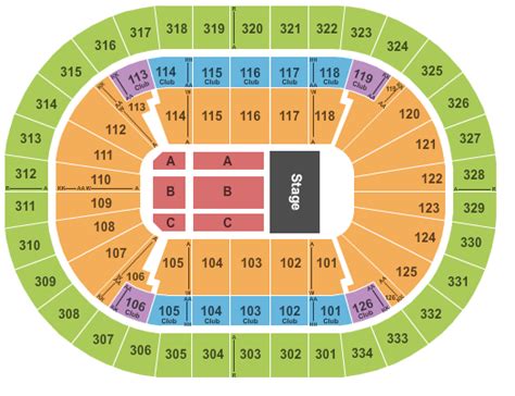 Enterprise Center Seating Chart - St. Louis