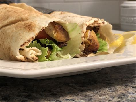 Homemade Juicy Chicken Shawarma Sandwich — Cooking with Anadi