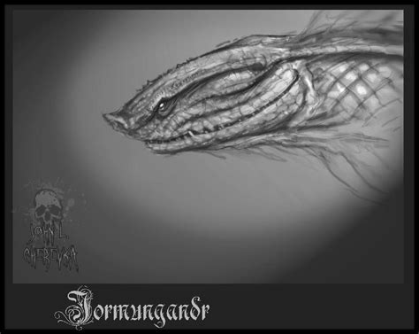 Jormungandr concept1 by skullbeast on DeviantArt