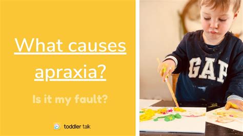 What causes apraxia? [Apraxia of speech causes & other types of apraxia] - YouTube