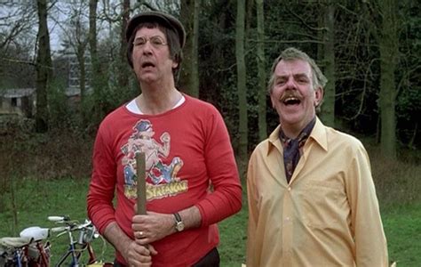 Jack Douglas and Windsor Davies in Carry On Behind. 1975 | Long sleeve tshirt men, British ...