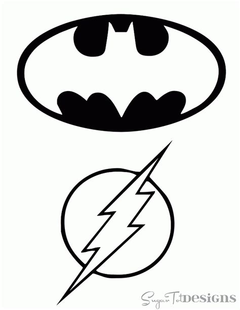 Batman Logo Coloring Pages - Coloring Home