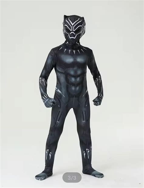 Black Panther kids costume on Carousell