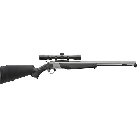 CVA Wolf V2 Muzzleloader Package .50 Cal 26 in. Black/Stainless w/KonusPro 3-9x32 | Kinsey's Inc.