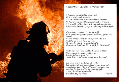 A Fireman Poem | The Grief Toolbox