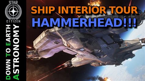 Massive Combat Ship, Interior Tour | Hammerhead | Star Citizen - YouTube