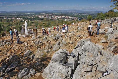 Hill Of Apparitions In Medjugorje Editorial Photo - Image of apparition, building: 39985856