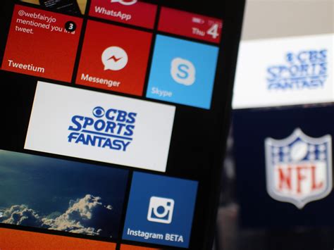 CBS Sports Fantasy now available Windows Phone and Windows 8.1 ...