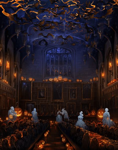 Hogwarts Halloween Wallpapers - Top Free Hogwarts Halloween Backgrounds - WallpaperAccess