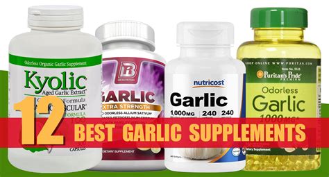 12 Best Garlic Supplements Reviewed for 2024 – Fitness Volt