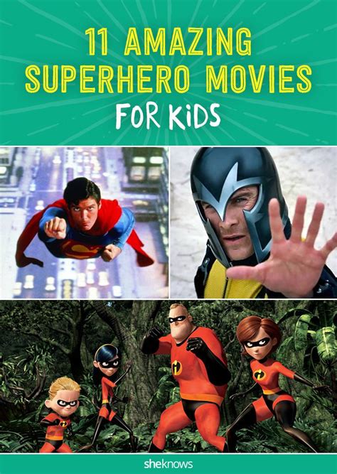 11 Not-so-scary superhero movies for kids | Superhero movies, Kid ...