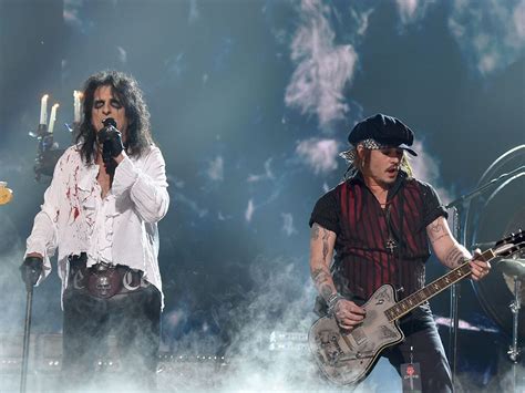 Johnny Depp “Would rather play guitar than act,” says Alice Cooper