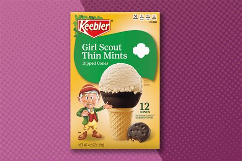 Keebler Introduces New Girl Scout Thin Mints Dipped Cones