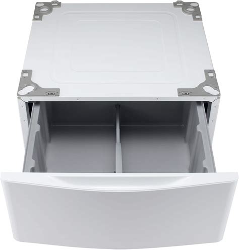 Questions and Answers: LG 27" Laundry Pedestal with Storage Drawer White WDP4W - Best Buy