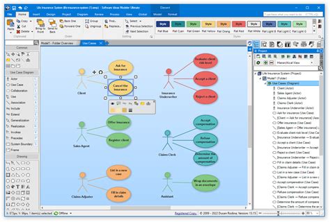 Use Case Diagram Tool - Software Ideas Modeler